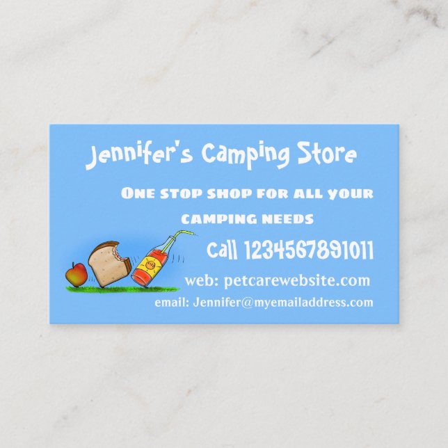 Tarjeta De Visita Personalizado de hormigas divertidas (Anverso)