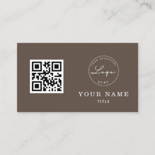 Tarjeta De Visita Personalizado de logotipo clásico profesional Brow