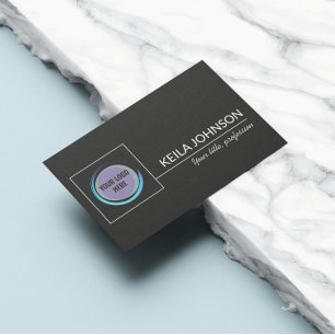 Tarjeta De Visita Personalizado de logotipo comercial de código QR n