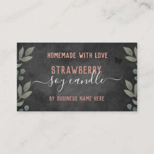 Tarjeta De Visita Personalizado de mariposas florales