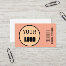 Tarjeta De Visita Personalizado de nombres de logotipo Minimalista m