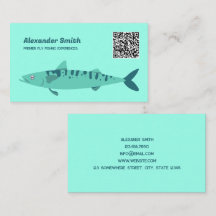 Personalizado de pesca de mosca QR