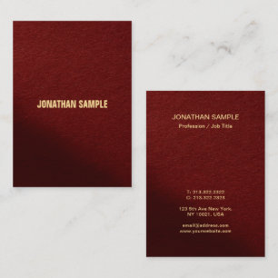 Tarjeta De Visita Personalizado de plantilla elegante moderna potent