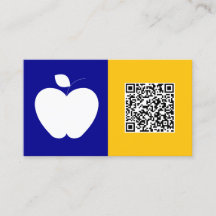 Personalizado de profesores sustituto QR