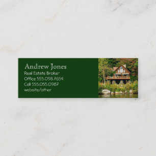 Tarjeta de visita Personalizado de Realtor de cabi