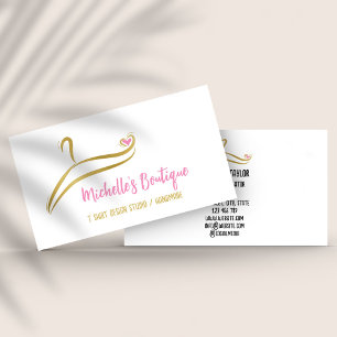 Tarjeta De Visita Personalizado De Ropa T Tienda De Prensa Para Cami