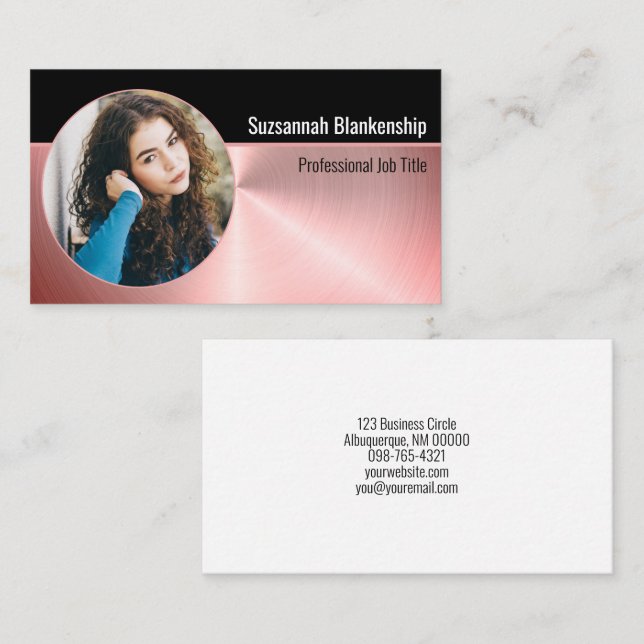 Tarjeta De Visita Personalizado de seguridad personal profesional Ov (Anverso / Reverso)