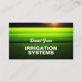 Tarjeta De Visita Personalizado de servicios de riego QR