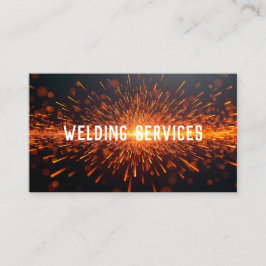 Tarjeta De Visita Personalizado de servicios de soldadura QR