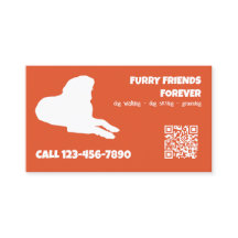 Personalizado de servicios para perros QR