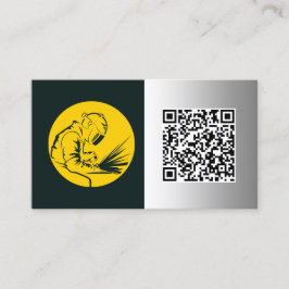 Tarjeta De Visita personalizado de soldadura de ⚙️ QR