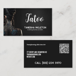 Tarjeta De Visita Personalizado de Tattoo