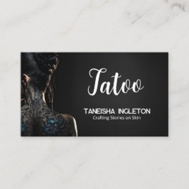 Tarjeta De Visita Personalizado de Tattoo