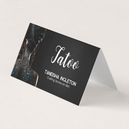 Tarjeta De Visita Personalizado de Tattoo