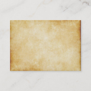 Tarjeta De Visita Personalizado del fondo del papel de pergamino