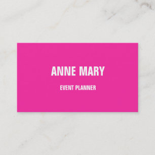 Tarjeta De Visita Personalizado del planificador de eventos Boda col