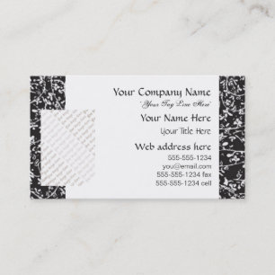 Tarjeta De Visita personalizado Ditsy1