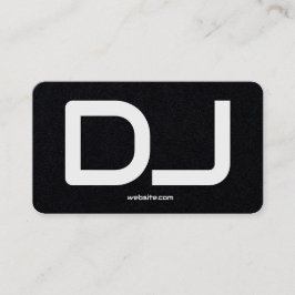 Tarjeta De Visita PERSONALIZADO DJ QR Code Premium