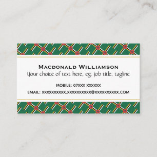 Tarjeta De Visita Personalizado DOMINICA Christian John 3:16 Escritu