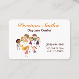 Tarjeta De Visita Personalizado educado jugando a niños guarderías i