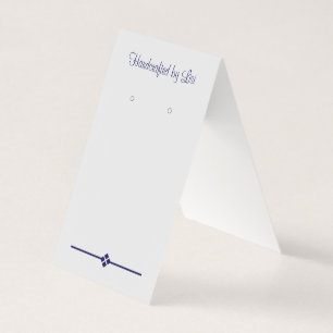 Tarjeta De Visita Personalizado Eggshell Gray Tentfold Diamond Earca
