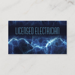 Tarjeta De Visita Personalizado_eléctrico de luz eléctrica