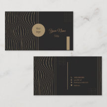 Personalizado elegante de arte deco