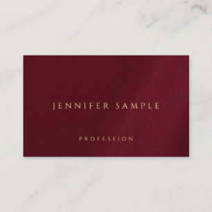 Tarjeta De Visita Personalizado Faux Gold Textos Lujo Premium Linen