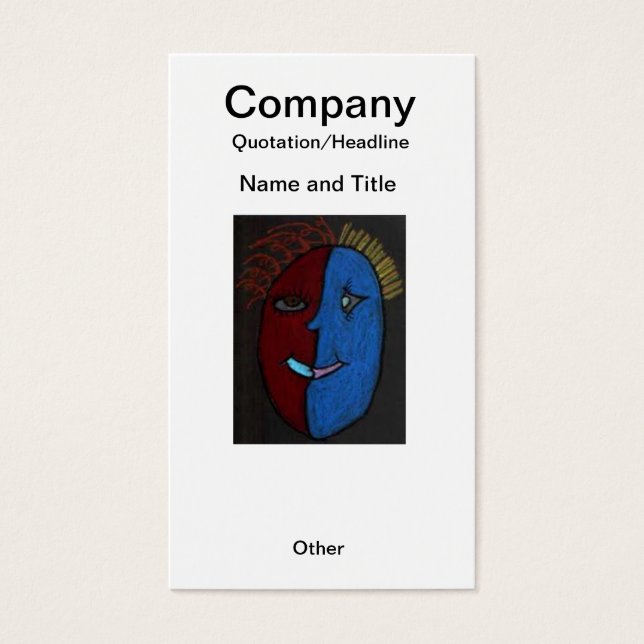 Tarjeta de visita/Personalizado inspirada (Frente)