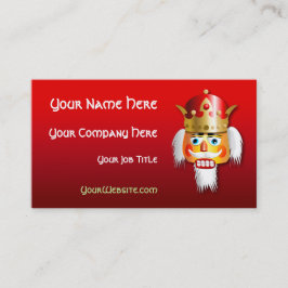 Tarjeta De Visita Personalizado King de Nudillos Personalizados