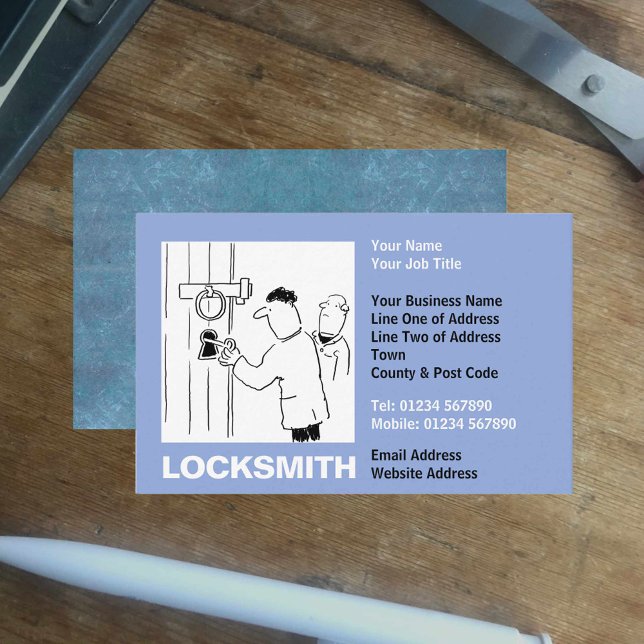 Tarjeta De Visita Personalizado Locksmith (Subido por el creador)