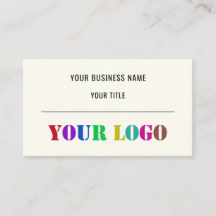 Tarjeta De Visita Personalizado Logotipo Promocional Personalizado d