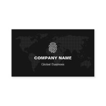 Personalizado marca Black and White Simple Corpora