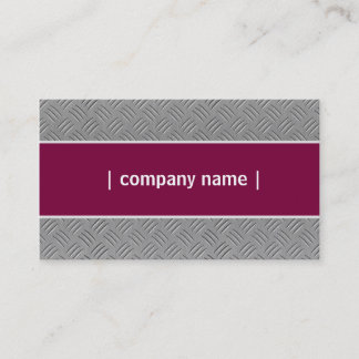 Tarjeta De Visita Personalizado marrón plateado elegante