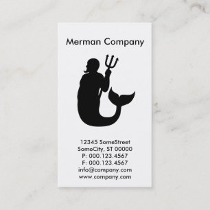 Tarjeta De Visita personalizado Merman