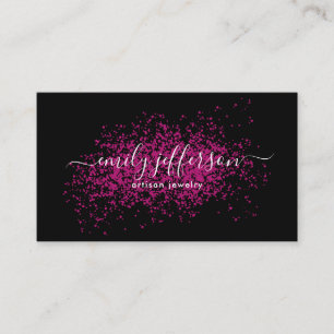Tarjeta De Visita Personalizado Minimalista de guiones de guiones ro