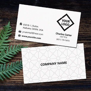 Tarjeta De Visita Personalizado Minimalista moderno