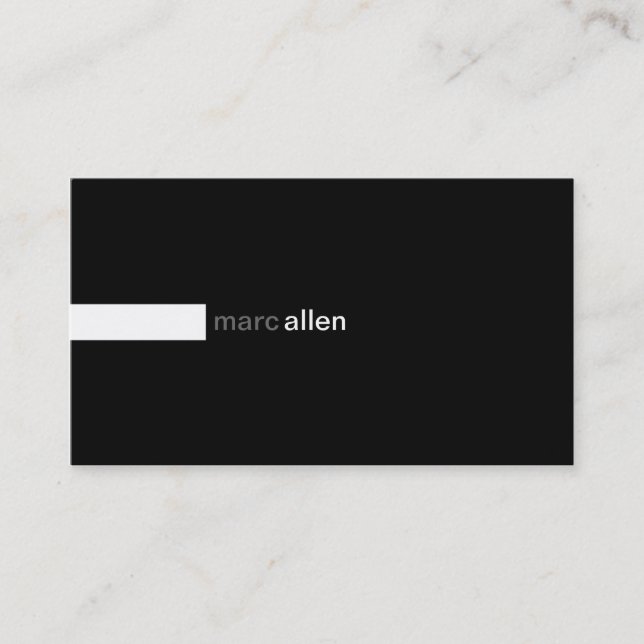 Tarjeta De Visita Personalizado Modern 519e (Anverso)