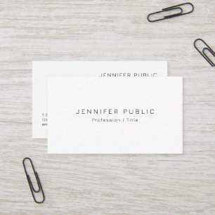 Tarjeta De Visita Personalizado Moderno Elegante Plantilla De Diseño
