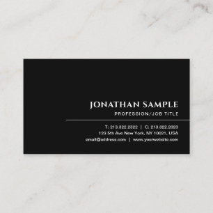 Tarjeta De Visita Personalizado Moderno Elegante Simple Plantilla Pr