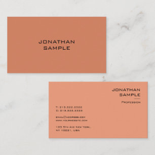 Tarjeta De Visita Personalizado Moderno Plantilla Simple Elegante Pr