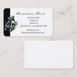 Tarjeta De Visita Personalizado Motocross competición deportiva de m