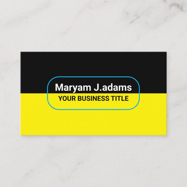 Tarjeta De Visita Personalizado Nombre comercial moderno (qrCode) Am (Anverso)