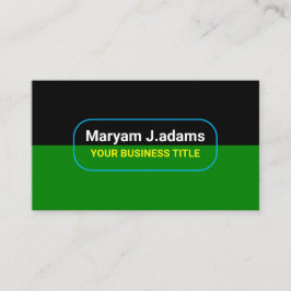 Tarjeta De Visita Personalizado Nombre comercial moderno (qrCode) Ne