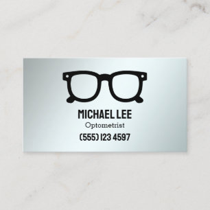 Tarjeta De Visita Personalizado optometrista QR