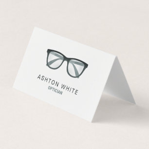 Tarjeta De Visita Personalizado Optometrista QR
