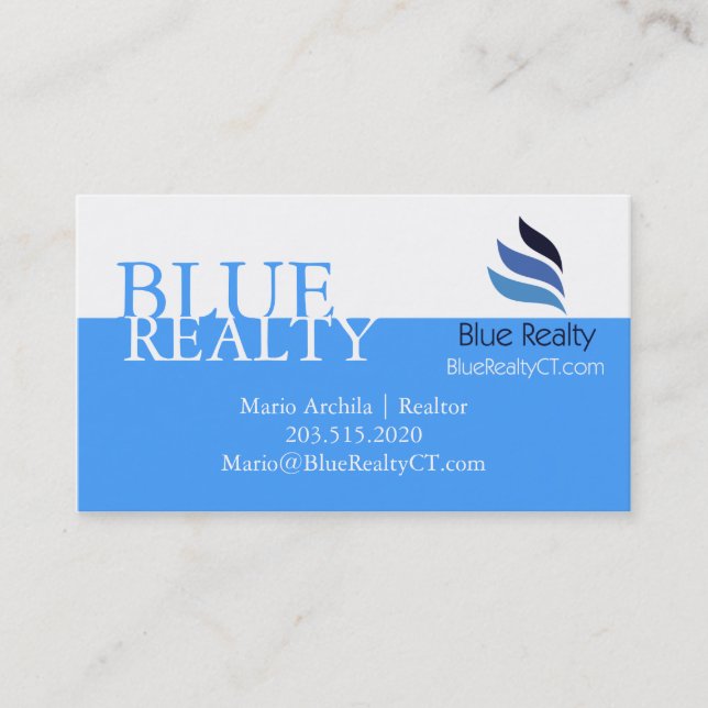 Tarjeta De Visita Personalizado para Mario (Anverso)