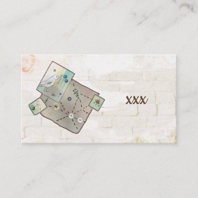 Tarjeta De Visita Personalizado parchan (Anverso)