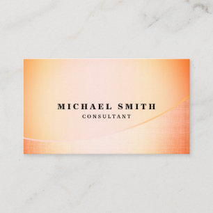 Tarjeta De Visita Personalizado personalizado elegante moderno llano