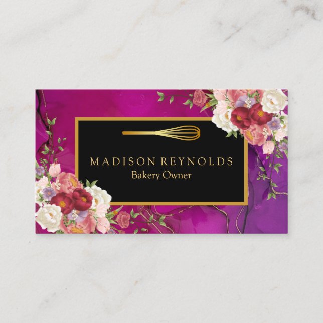 Tarjeta De Visita Personalizado personalizado Su propio negocio de f (Anverso)